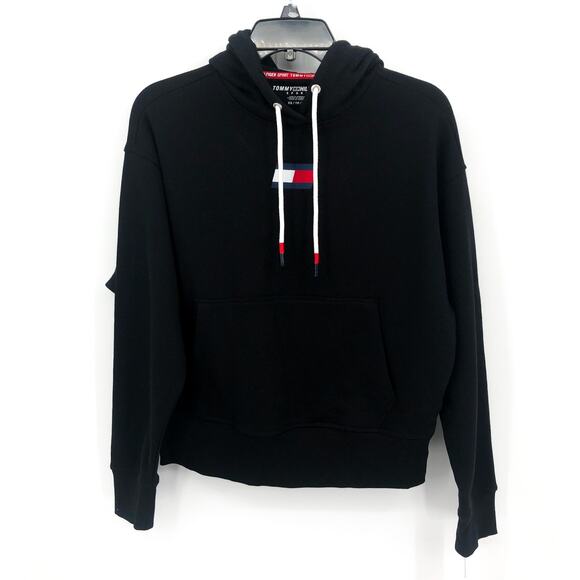 Black Hoodie for Women - Picture 3 of 9